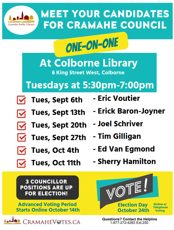 Candidate Meet and Greet Poster